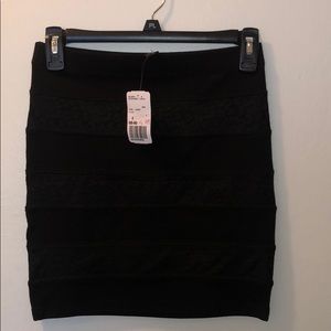 Forever 21 Black Lace Skirt